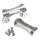 Biltwell Thunder Riser Lenker Halter Set für Harley 1.75" poliert TGA