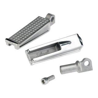 Biltwell Sanderson foot pegs Polished stainless