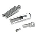 Biltwell Sanderson foot pegs Polished stainless