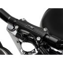 Biltwell Thunder Riser Lenker Halter Set für Harley 1.75" schwarz TGA geprüft