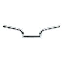 Biltwell Mustache handlebar chrome