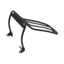 Luggage rack, for bobbed rear fender. Black