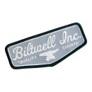 BILTWELL SHIELD PATCH black/grey/white