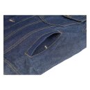 BILTWELL PRIME CUT COLLARED VEST, INDIGO