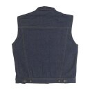 BILTWELL PRIME CUT COLLARED VEST, INDIGO