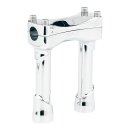 Biltwell Murdock risers 6" chrome