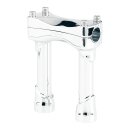 Biltwell Murdock risers 6" chrome