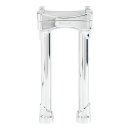 Biltwell Murdock risers 10" chrome