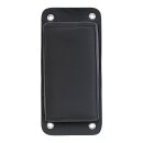 Biltwell, Harlot pillion pad. Black, Smooth