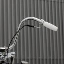 Biltwell Recoil Old School Griffe weiß für Harley Modelle 74-24