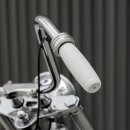 Biltwell Recoil Old School Griffe weiß für Harley Modelle 74-24