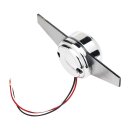 TAILLIGHT BACKING PLATE, RIBBED POLISHED