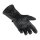 BLACK GAUNTLET GLOVES, XS
