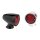 BILTWELL TAILLIGHT BULLET, BLACK