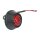 BILTWELL TAILLIGHT MODEL D, BLACK