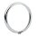 Bates style headlamp trim ring. 4-1/2". Chrome