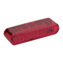 LED TAILLIGHT SHORTY, RED LENS