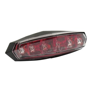 OVERDRIVE MINI TAILLIGHT, CLEAR LENS