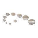 GW push-in plugs 7/16", chrome