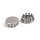 GW push-in plugs 3/4", chrome