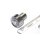 MONO LED TURN SIGNALS CHROME, CLEAR LENS
