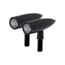 MONO BULLET LED TURN SIGNALS BLACK