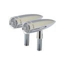 MONO BULLET LED TURN SIGNALS CHROME