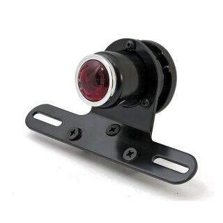 Old School Vintage Bobber LED Rücklicht schwarz Type 4 EC geprüft