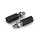 Turn signal extensions, 27mm. Black