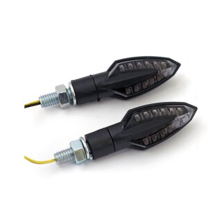 VINCI LED TURN SIGNALS, BLACK