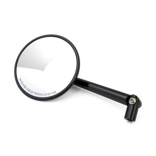 Montana Custom Spiegel einzeln rund E Prüfzeichen schwarz