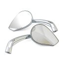 Spiegel Set Phoenix Aluminium ECE geprüft chrom...