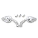 Spiegel Set Phoenix Aluminium ECE geprüft chrom für Harley Chopper Custom
