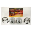 KB Performance, 1340cc Evo B.T. pop-up piston kit. STD