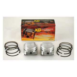 KB Performance, 1340cc Evo B.T. pop-up piston kit. +.005"