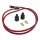 LOWBROWS SPARK PLUG WIRE KIT - RED