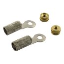 LOWBROWS BRASS TERMINAL NUT SET