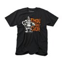 LOWBROW THOU SHALT CHOP! T-SHIRT BLACK