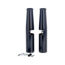 Lowbrow Fork Cover for Harley 39mm fork, black