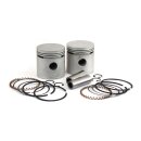 Replacement 45" Flathead piston kit. Std.