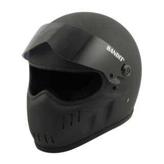 BANDIT XXR HELMET, FLAT BLACK, S