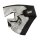 BANDIT FACEMASK SKULL, BLACK