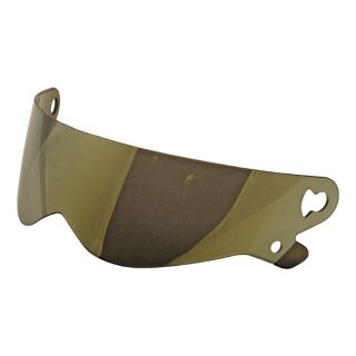 BANDIT XXR VISOR, GOLD MIRRORED