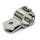 3-piece clamp 1-1/4". Chrome steel