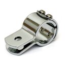 3-piece clamp 1". Chrome steel