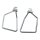 Easy-on/off, saddlebag supports
