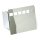 Battery side cover, smooth with 6-hole window. Chrome
