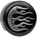 C-Round, horn cover. Flame