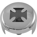 Custom Hupen Cover Abeckung Maltese Cross Chrom für...