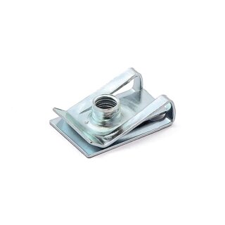 U style speed nuts M8 zinc